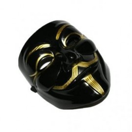 OEM Fawkes Anonymous Makeup Popular Playing Black Halloween Cosplay Fancy V Mask - Envío Gratuito