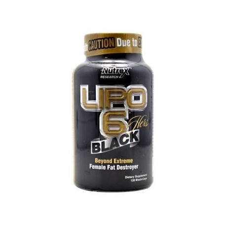 Quemador de Grasa Nutrex Lipo 6 Black Hers 120 caps. - Envío Gratuito