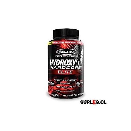 Termogénico Hidroxycut Hardcore Elite 100 cap. - Envío Gratuito