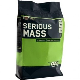 Ganador de Peso Optimum Nutrition Serious Mass 12 Lbs sabor Chocolate. - Envío Gratuito