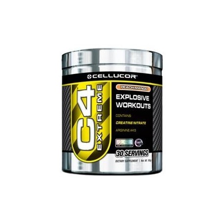 Pre-entrenamiento (Óxido Nítrico) Cellucor C4 Extreme sabor Peach Mango 30 serv. - Envío Gratuito