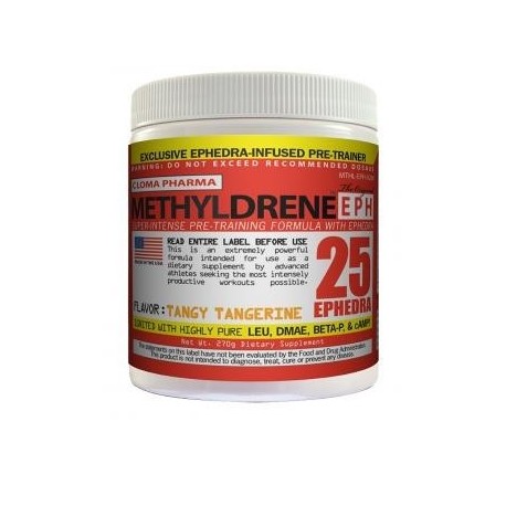METHYLDRENE EPH 25 (Óxido Nitrico) Pre-Workout - 45 Servicios - Envío Gratuito