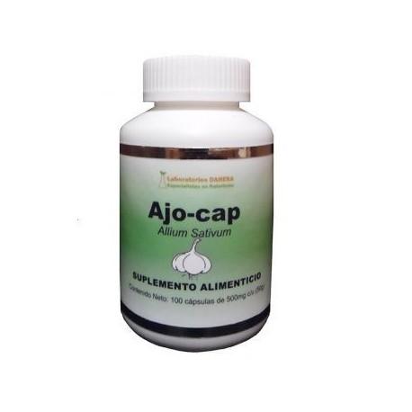 Suplemento Alimenticio Dahesa Ajo-cap (100 Cápsulas de 500 mg) - Envío Gratuito