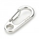 Llave de acero inoxidable EDCGear mini hebilla (plata) - Envío Gratuito
