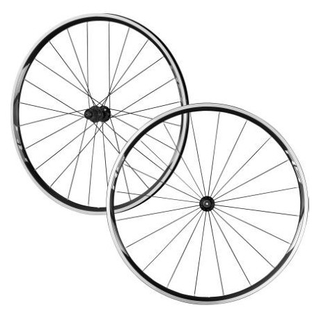 Set de Ruedas para Ruta Shimano WHRS010 1011 V con Llantas Vittoria Zafiro Pro - Envío Gratuito