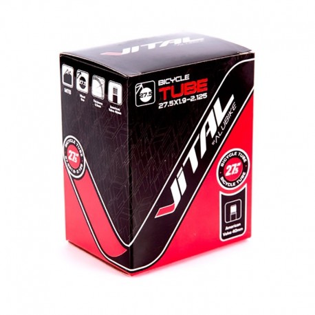 Cámara de aire Vital MTB 27.5 x 1.9 - 2.125 válvula americana - Envío Gratuito