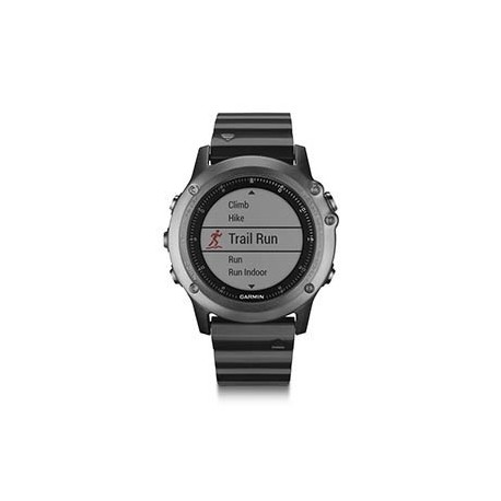 Reloj Multideporte Garmin Fenix 3 Zafiro Gris y Banda de Metal ii - Envío Gratuito