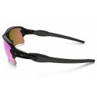 Lentes de sol Oakley Flak 2.0 XL Negro Brillante Con Lente Prizm Trail - Envío Gratuito