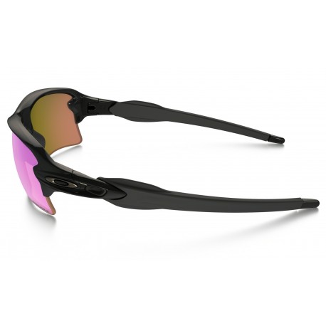 Lentes de sol Oakley Flak 2.0 XL Negro Brillante Con Lente Prizm Trail - Envío Gratuito