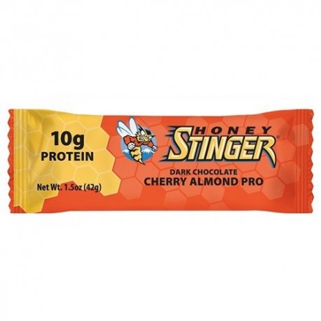 Barras de Proteína Honey Stinger Chocolate, Cereza y Almendra - Envío Gratuito