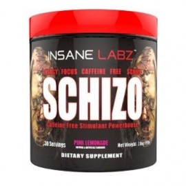 Schizo Pre-workout caffeine free 30 Serv. - Envío Gratuito