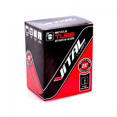 Cámara de aire Vital MTB 27.5 x 2.1 - 2.4 válvula americana - Envío Gratuito